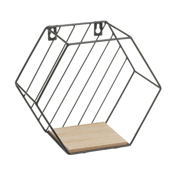 Černé/v přírodní barvě police v sadě 3 ks 31 cm – Casa Selección-image-2