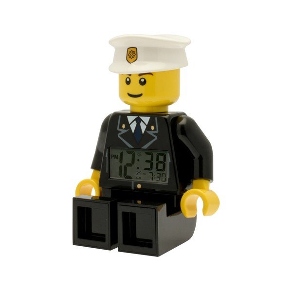 Hodiny s budíkem LEGO® City Policeman-image-4