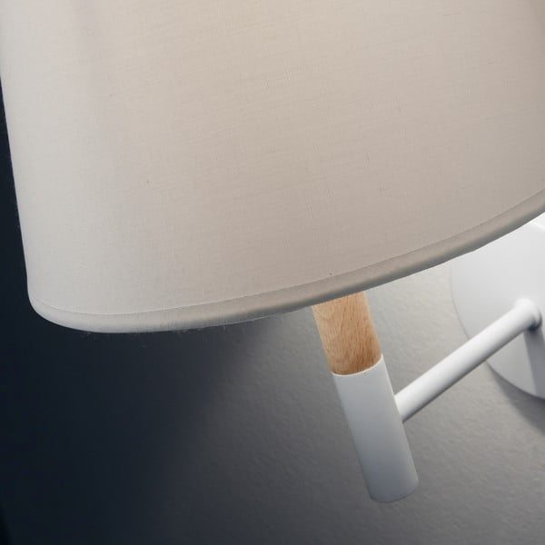 Bílá nástěnná lampa Kave Home Moskov-image-1