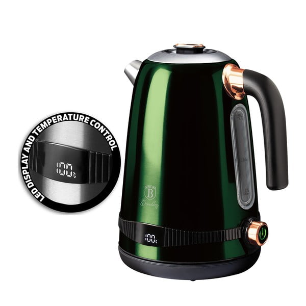 Zelená rychlovarná konvice 1.7 l Emerald Collection - BerlingerHaus-image-2
