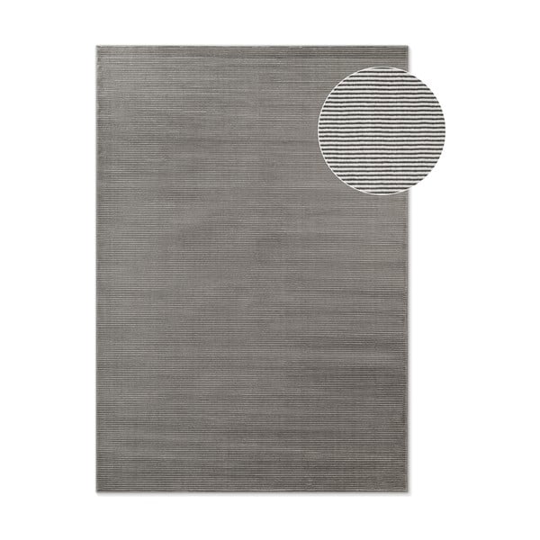 Antracitovo-krémový koberec 200x280 cm Perles Dolomite – Elle Decoration