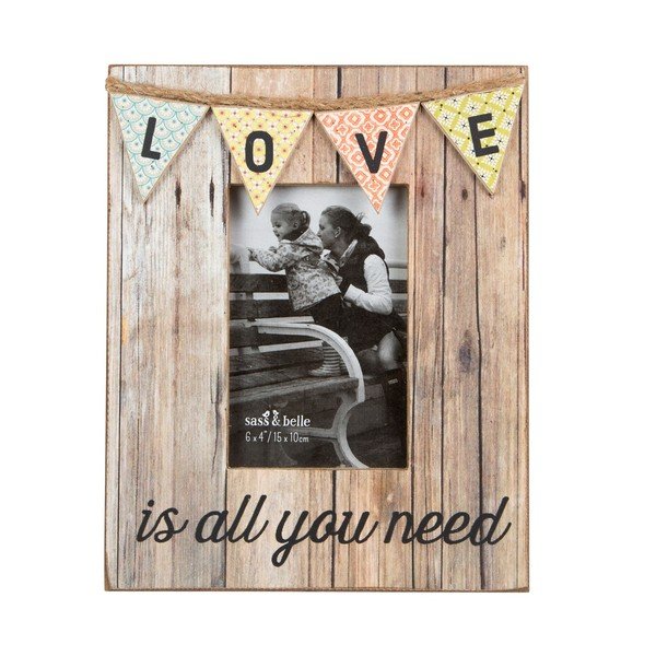 Rámeček na fotografie Sass & Belle Love Rustic