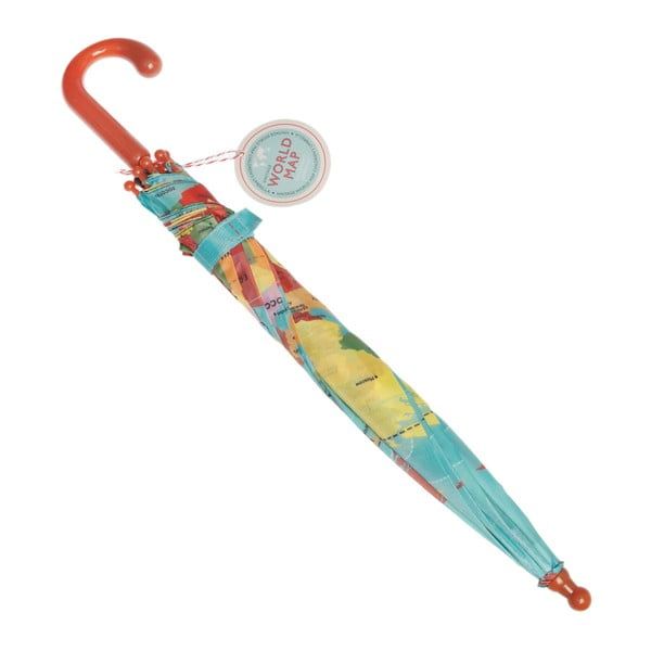 Dětský holový deštník Rex London World Map, ⌀ 70 cm-image-1