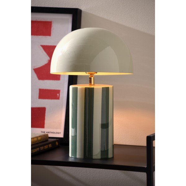 Zelená kovová stolní lampa (výška 34 cm) Rayado – Leitmotiv-image-1