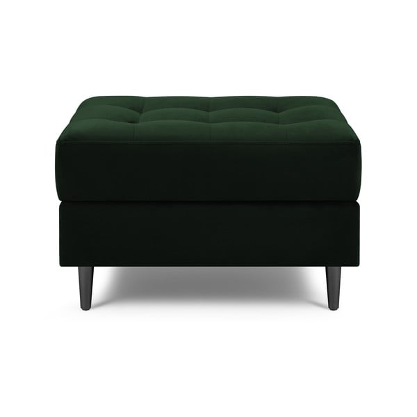 Zelená sametová podnožka Milo Casa Santo-image-3