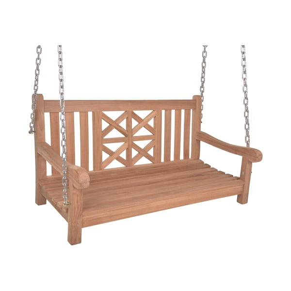 Dřevěná zahradní houpačka v přírodní barvě Latoa – Garden Pleasure