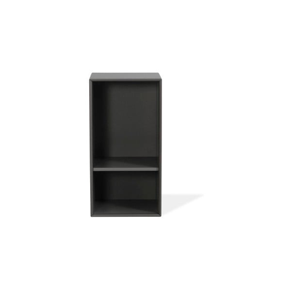 Tmavě šedý modulární policový systém 70x36 cm Z Cube - Tenzo