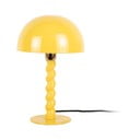 Žlutá stolní lampa s kovovým stínidlem (výška 39 cm) Prisa – Leitmotiv