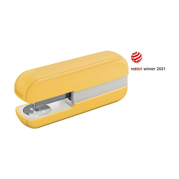 Žlutá kancelářská sešívačka Leitz Cosy-image-2