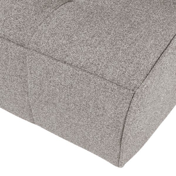 Světle šedá pohovka z textilie bouclé 204 cm Cluster – vtwonen-image-4
