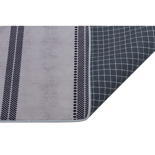 Šedý pratelný koberec 120x80 cm - Vitaus-image-2
