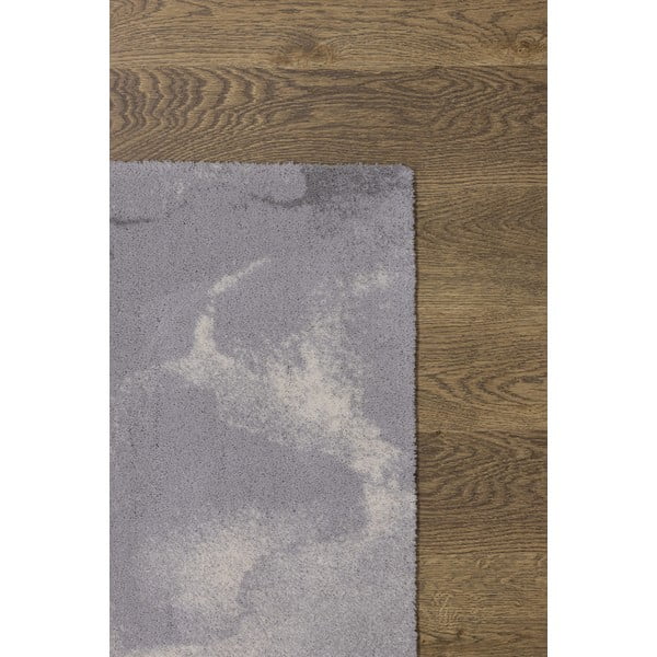 Šedý vlněný koberec 133x180 cm Cirrus – Agnella-image-3