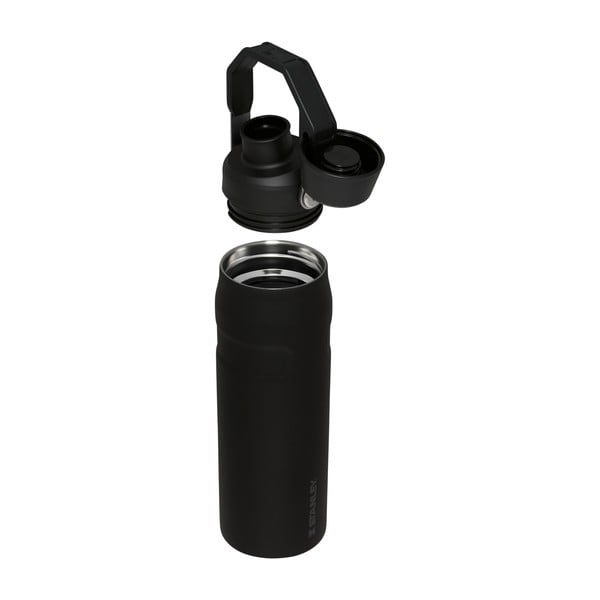 Černá termoláhev z nerezové oceli 700 ml IceFlow™ Bottle Fast Flow Black – Stanley-image-3