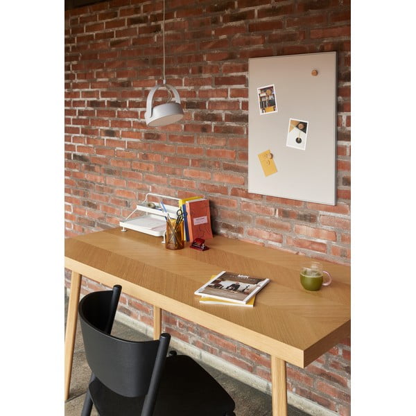 Jídelní stůl v dekoru dubu 80x160 cm Herringbone – Hübsch-image-1