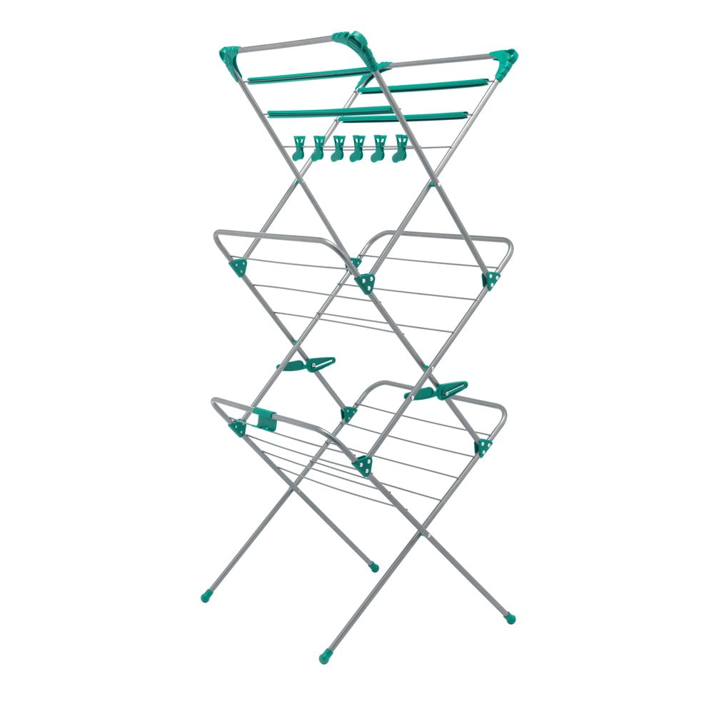 Sušák na prádlo ve stříbrné barvě Deluxe – Addis