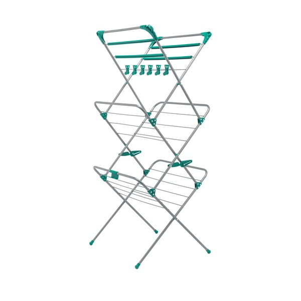 Sušák na prádlo ve stříbrné barvě Deluxe – Addis