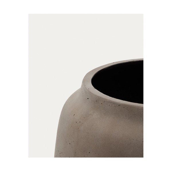 Betonový obal na květináč ø 40 cm Lira – Kave Home-image-3