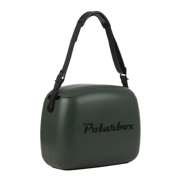 Tmavě zelený chladicí box 6 l Classic Black – Polarbox-image-4