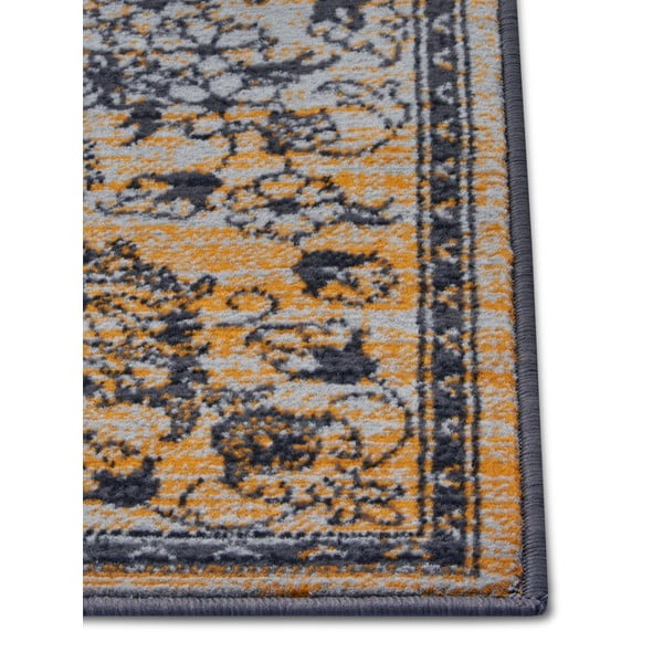 Žlutý/šedý koberec 150x80 cm Bloques - Hanse Home-image-2