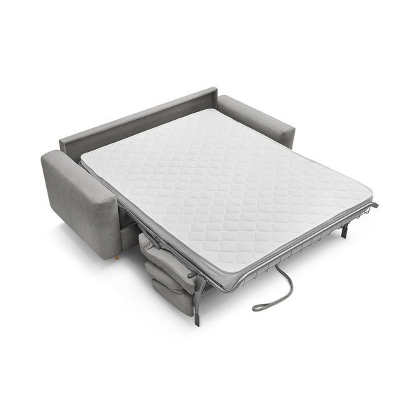 Šedá pohovka na každodenní spaní/rozkládací 220 cm Cocoone – Bobochic Paris-image-3