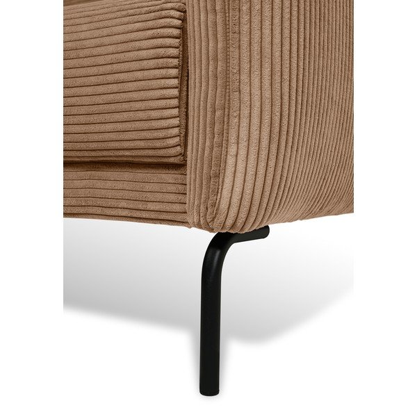 Světle hnědá manšestrová pohovka 212 cm Venray – Scandic-image-4