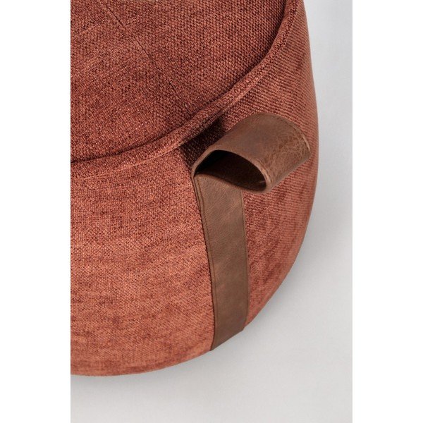 Žinylkový taburet v terakotové barvě Anila – Bizzotto-image-1