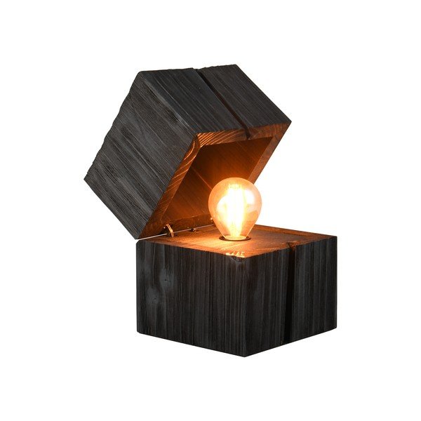 Černá stolní lampa (výška 16 cm) Treasure – Trio-image-3