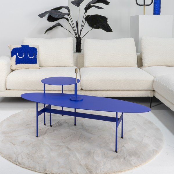 Kovový kulatý odkládací stolek ø 40 cm Mira – Spinder Design-image-2