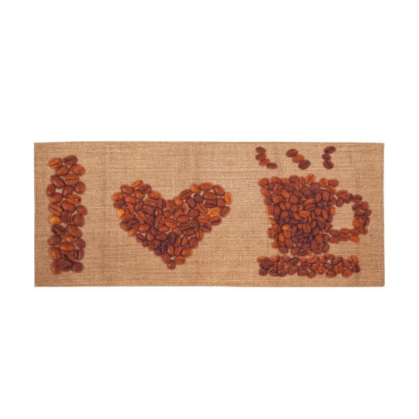 Běhoun Floorita Love Coffee, 60 x 150 cm-image-2