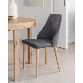 Tmavě šedá jídelní židle Rosie – Kave Home