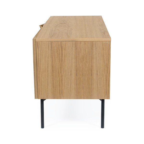 Hnědá komoda v dekoru dubového dřeva Woodman Flop, 65 x 120 cm-image-4