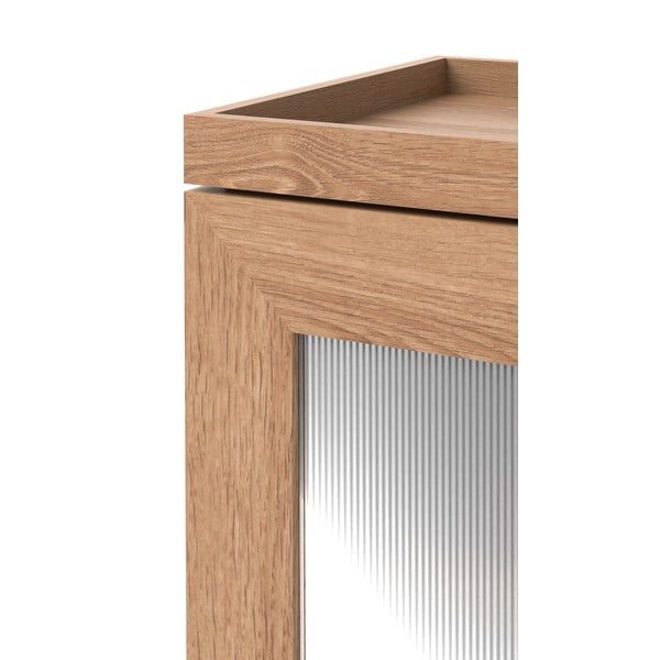 Koupelnová skříňka z dubového dřeva Wireworks Mezza-image-1