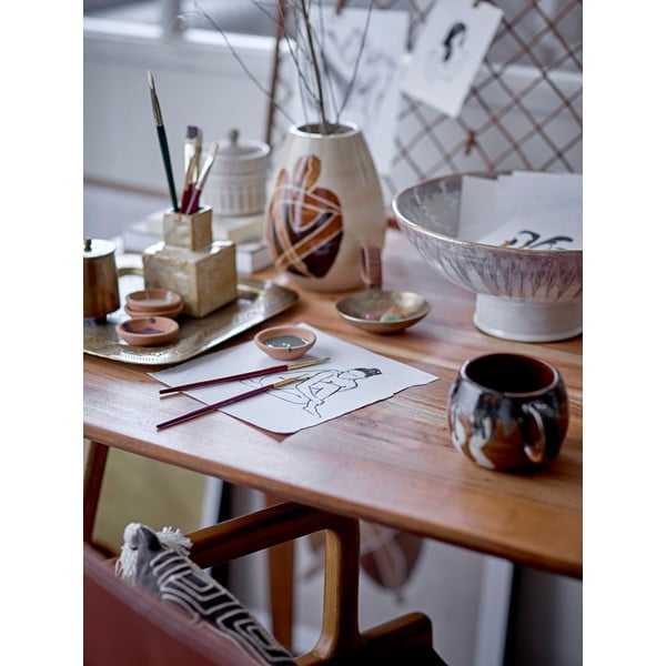 Kameninová váza Bloomingville Jona, výška 18 cm-image-1