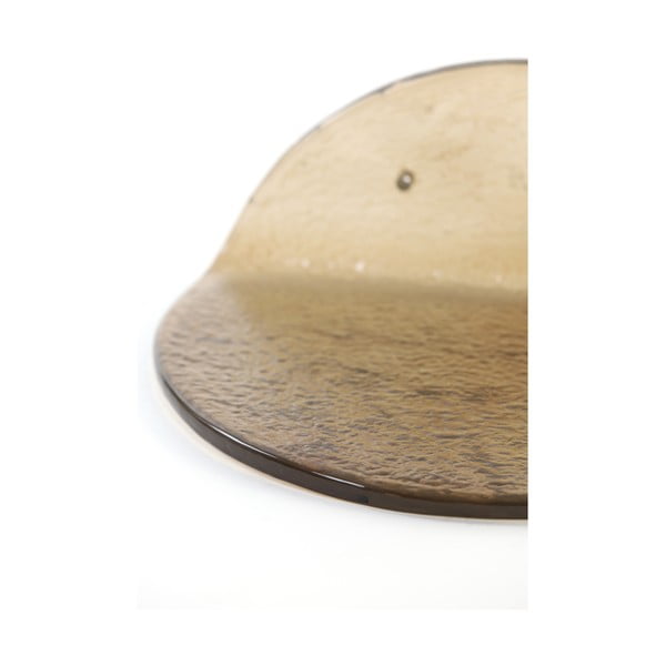 Hnědá skleněná police Joshua - Light & Living-image-3