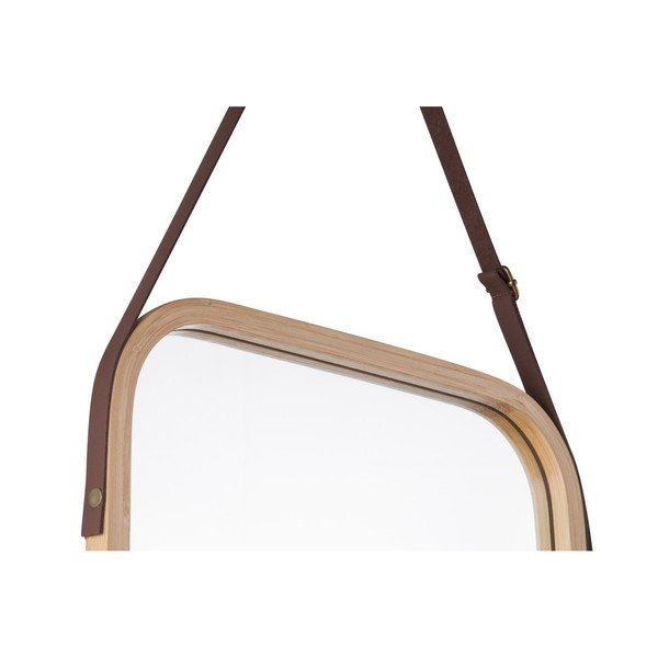 Nástěnné zrcadlo v bambusovém rámu PT LIVING Idylic, délka 40,5 cm-image-1