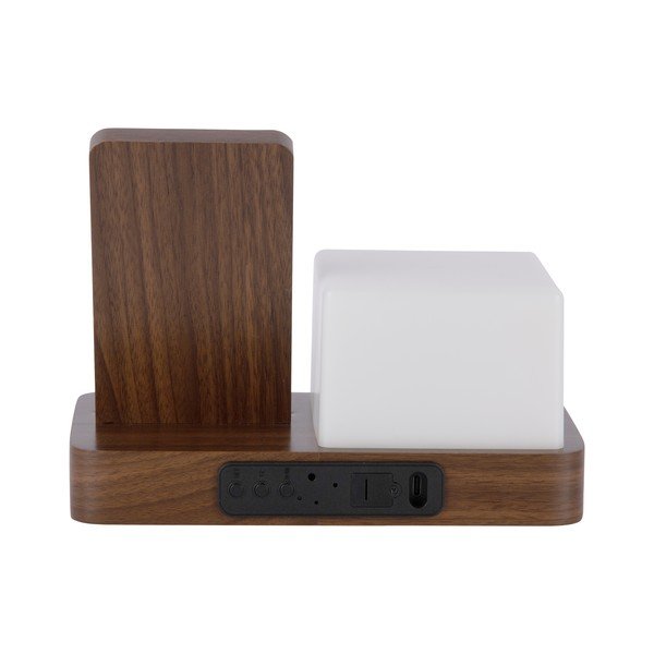 Digitální/stolní budík s bezdrátovou nabíječkou Retro LED Night Light – Karlsson-image-4