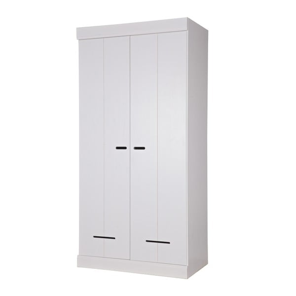 Bílá Dvoukřídlá skříň WOOOD Locker-image-1