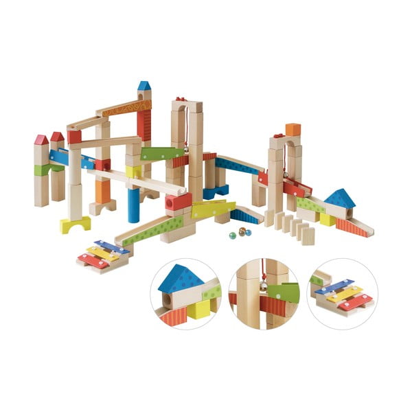 Dřevěná kuličková dráha Marble Run – Roba-image-4