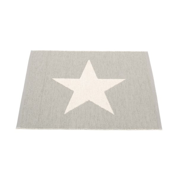 Světle šedý vnitřní a venkovní koberec 70x90 cm Viggo Warm Grey – Pappelina