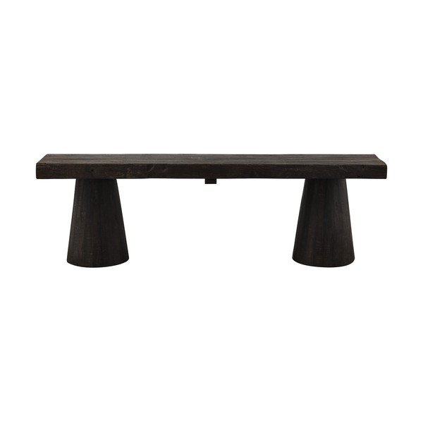 Tmavě hnědá lavice Clyde – WOOOD