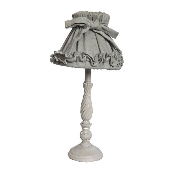 Stolní lampa Antic Line Romance Grey, výška 42 cm