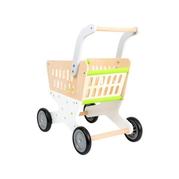 Dětský dřevěný nákupní vozík Legler Shopping-image-2