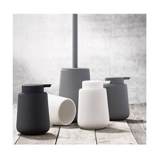 Šedý porcelánový dávkovač mýdla 250 ml Nova - Zone