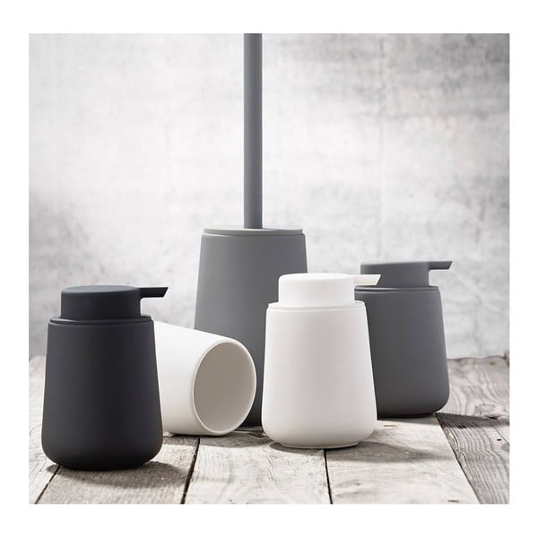 Šedý porcelánový kelímek na zubní kartáčky Nova One - Zone-image-1