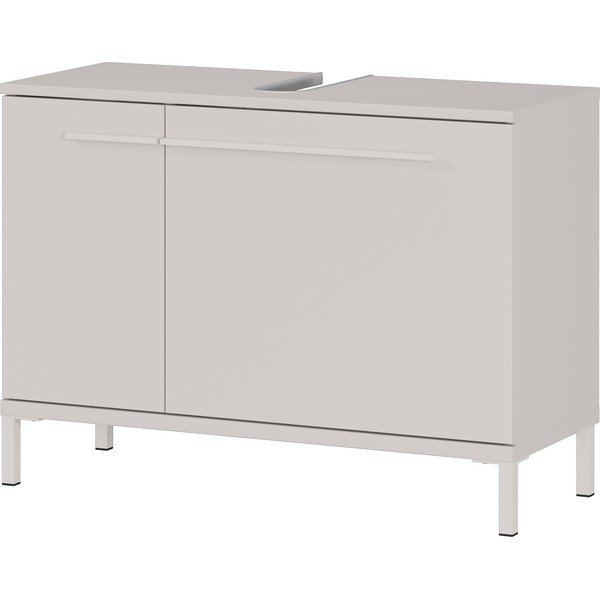 Krémová matná skříňka pod umyvadlo 80x59 cm Laurino – Germania