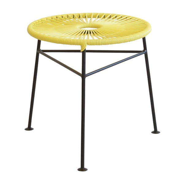 Žlutý odkládací stolek OK Design Centro