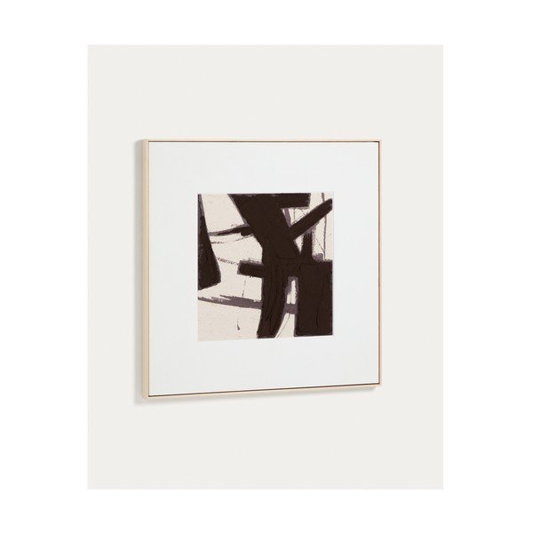 Ručně malovaný obraz s rámem/na plátně 100x100 cm Arilan – Kave Home