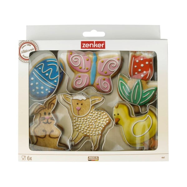 Sada 6 velikonočních vykrajovátek Zenker-image-2