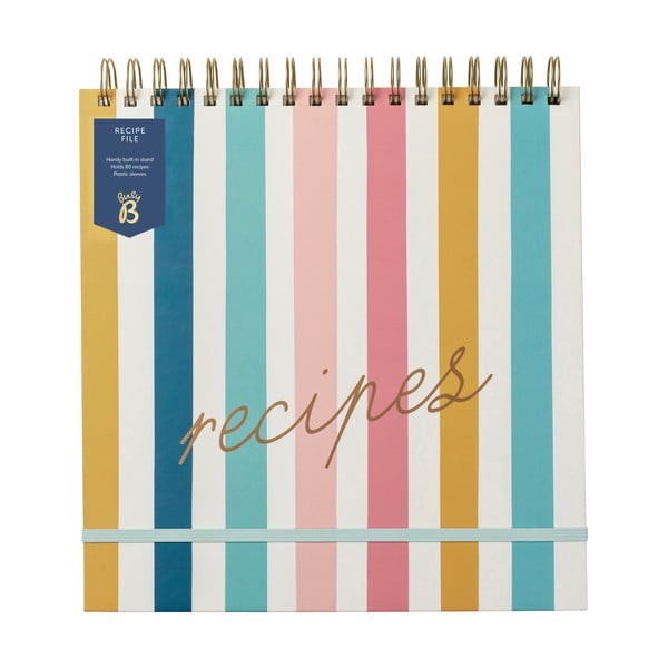 Zápisník na recepty 80 str. Stripe – Busy B-image-1