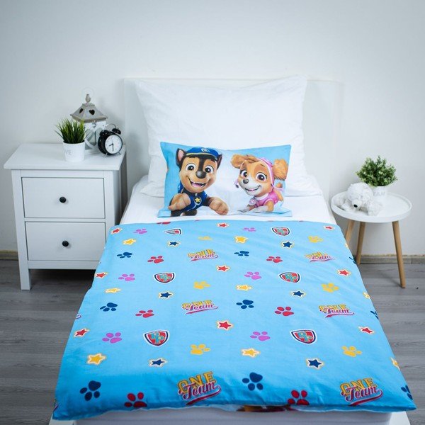 Bavlněné dětské povlečení do postýlky 100x135 cm Paw Patrol – Jerry Fabrics-image-3